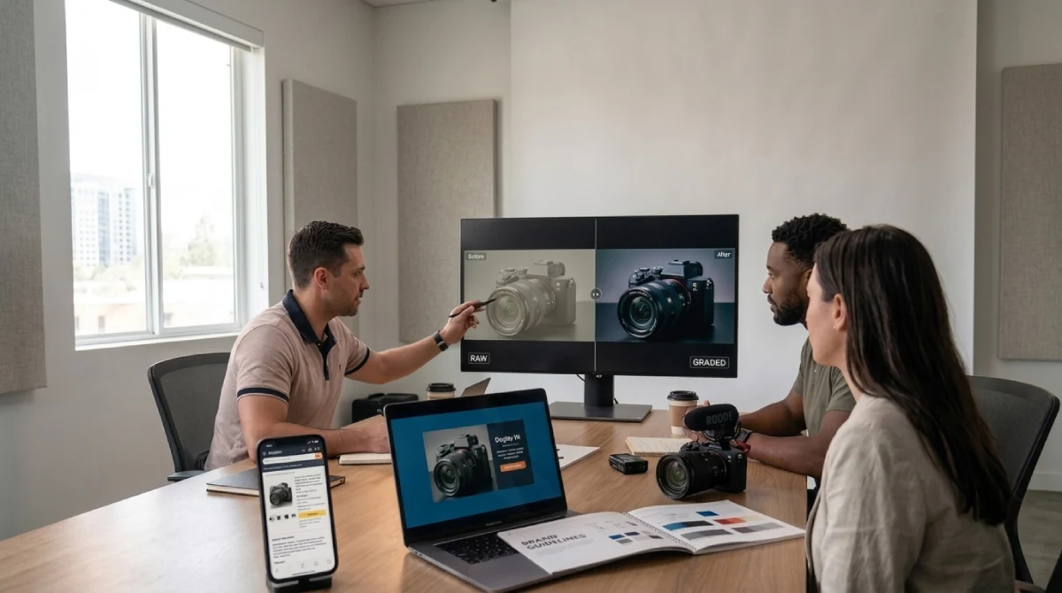 Why post-production is the most critical stage for businesses — brand consistency, ROI, and content performance.