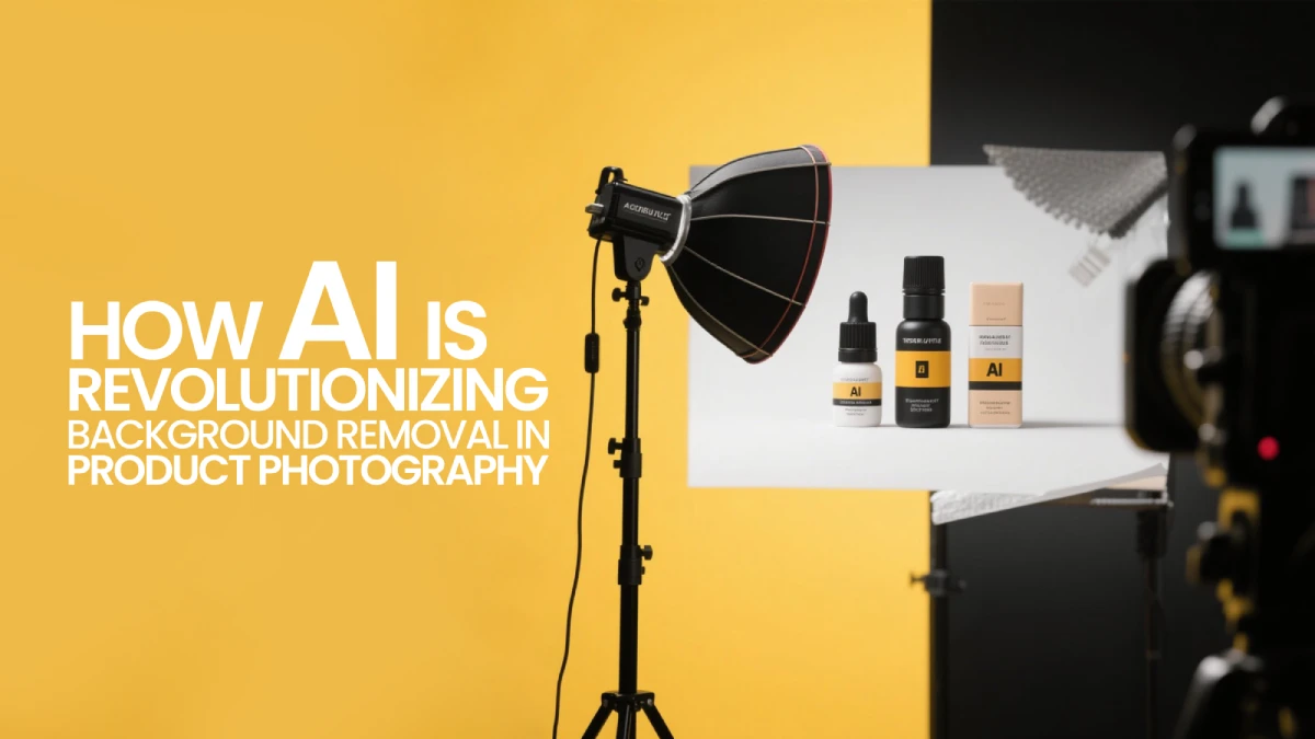 How AI is Revolutionizing Background Removal in Product Photography